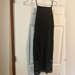 Woman’s Black lace dress. Size M.